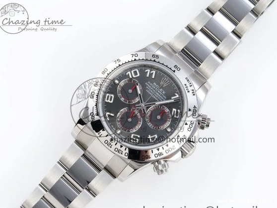 AAA Replica Watches GRAY DIAL MOVEMENT) 116509 NUMERAL OMF (SLIM Cozy A7750 DAYTONA BRACELET SS ON EDITION SS 1809 BEST 0108